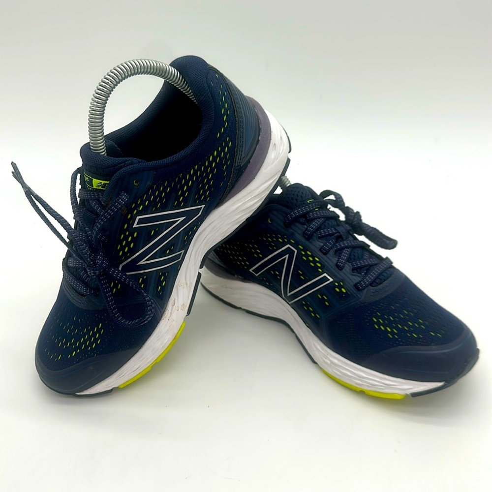 New Balance Womens 680 V5 W680CV5 Blue Green Running Shoes Sneakers Size 6.5